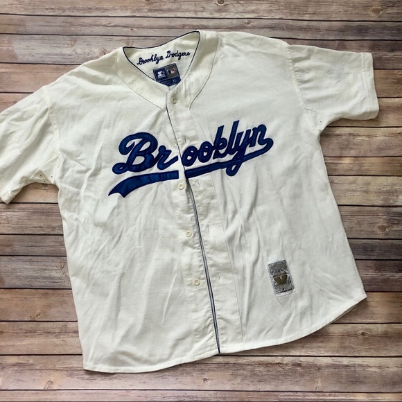 vintage brooklyn dodgers jersey